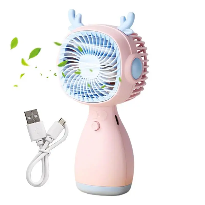 

Mini Air Cooling Fan Adjustable Desktop Fan Desktop Fan Electric Fan Mini Fan 3 Speed Wind For Walk Picnic Camping