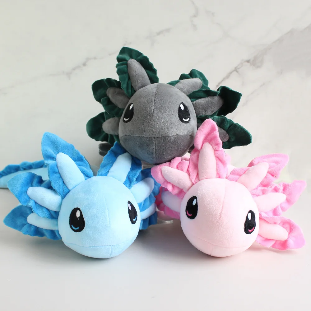 Peluche Axolotl Morbido 45 Cm – Bambola Peluche Rosa, Regalo Perfetto Per Pasqua, Natale E Compleanni
