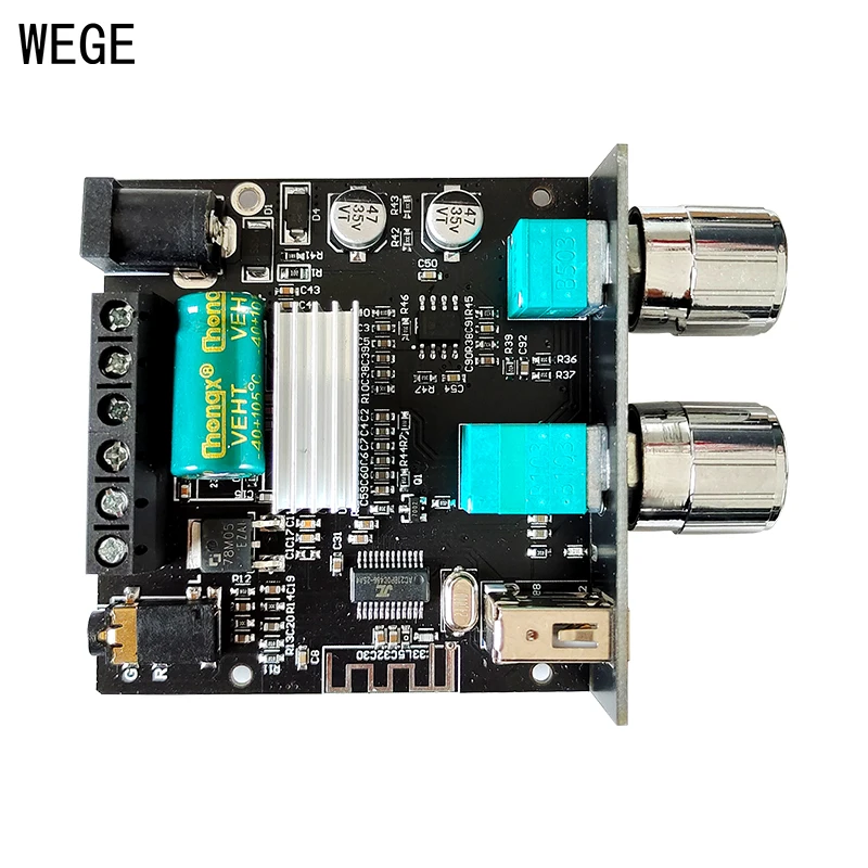 WEGE ZK-152 152T 302 302T LT21 2.1 2.0 Channel 2x15W 2x30W BT Audio Power Amplifier Subwoofer Bass Treble AMP Wuzhi Audio APP audio amplifier board