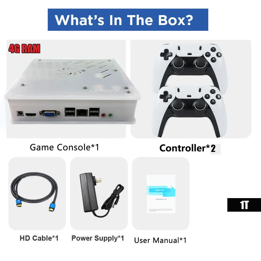 white 1TB HDD BW