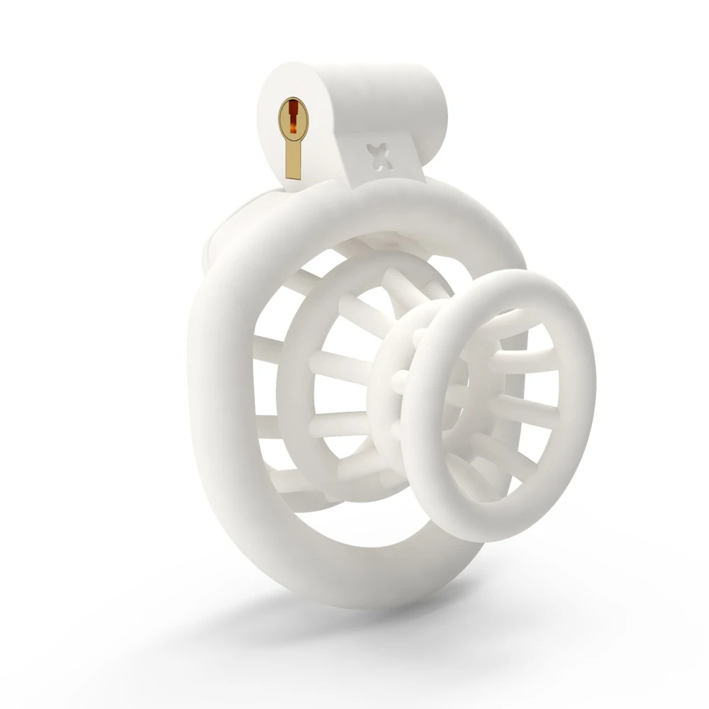 Penis Chastity Cage Chastity Lock Sex Toy BDSM Inverted Chastity Cage Device for Man