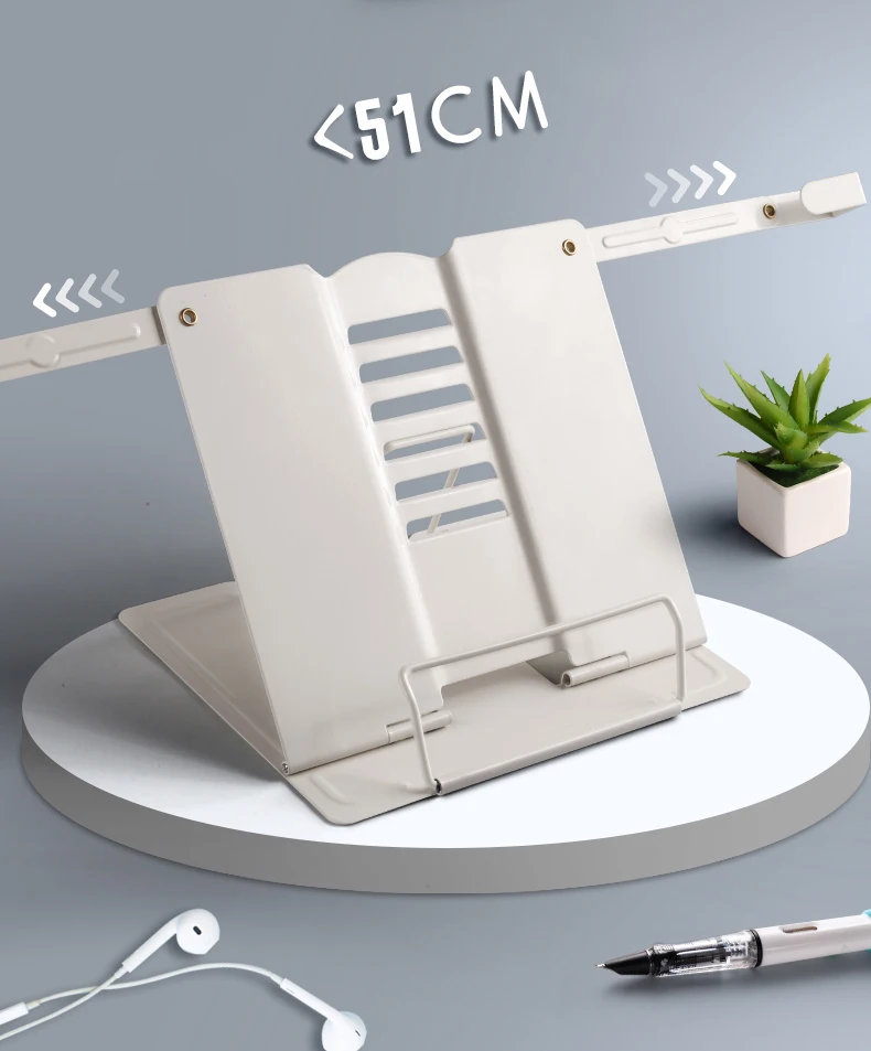 Adjustable Portable Metal Reading Book Holder Support Document Shelf Bookstand Tablet Music Score Recipe Stand book holder,book stand,reading stand