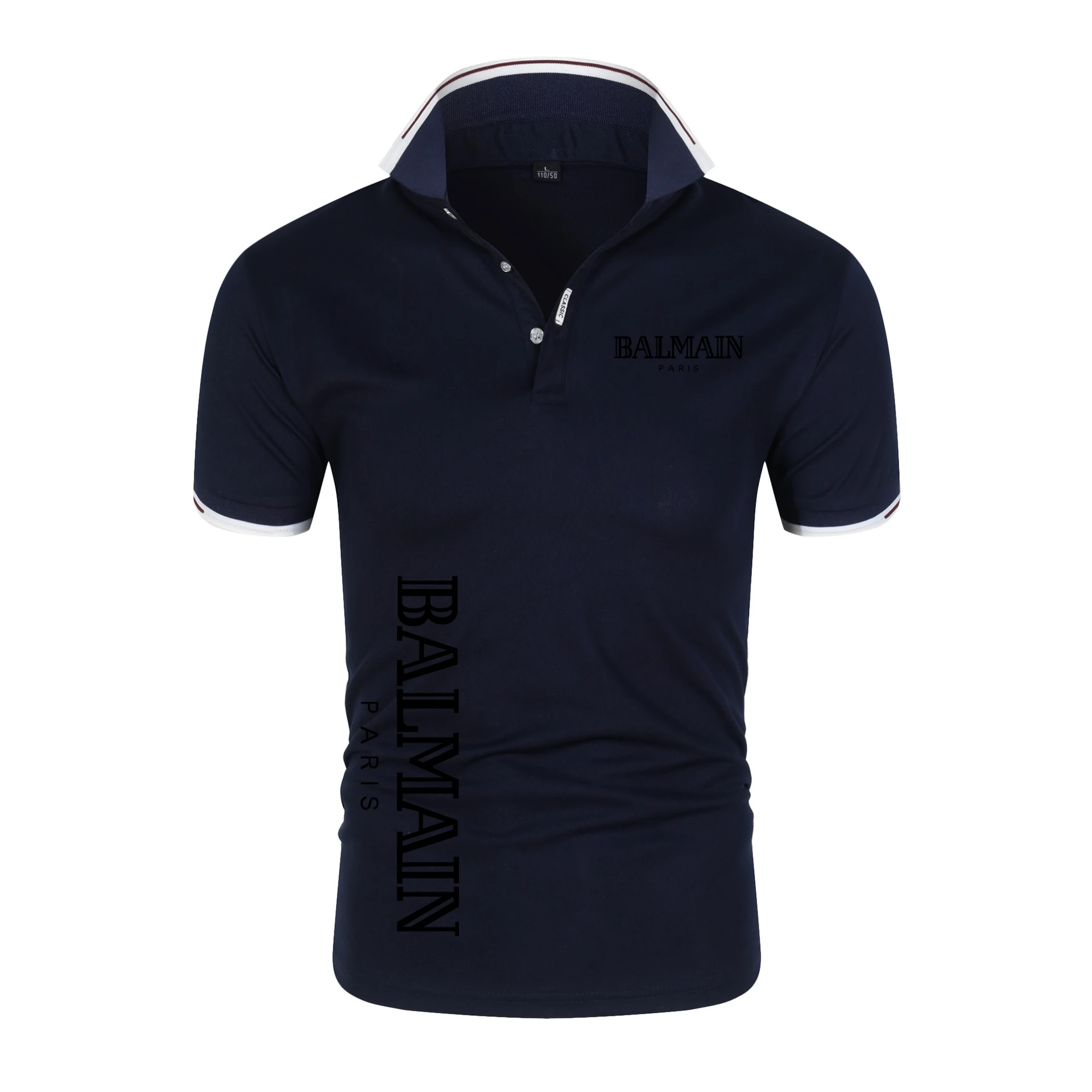 2022 Success Men's Summer New Premium Shirt Printed Polo Shirts Men's Casual Slim Fit Plus Size 2022 Success Men's Summer New Premium Shirt Printed Polo Shirts Men's Casual Slim Fit Plus Size