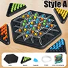 New Children's Desktop Puzzle Educational Interactive Game Rubber Band Multiplayer Battle Triangle Game Toys Christmas Gift 2