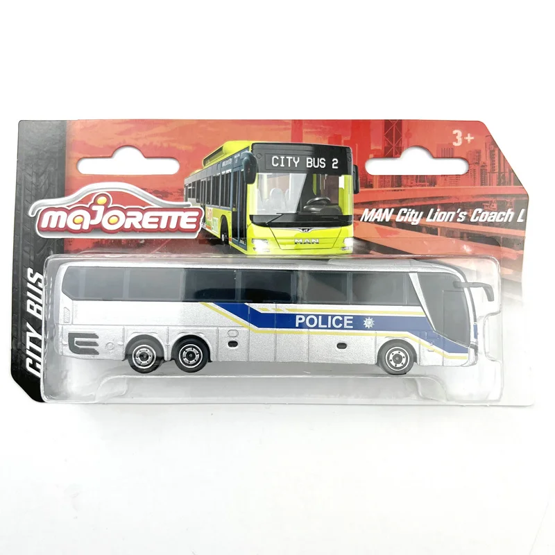 Enfant 3 Ans Bus Majorette MAN City - Voiture Jouet Métal 13cm Roue Libre Majorette Site Officiel