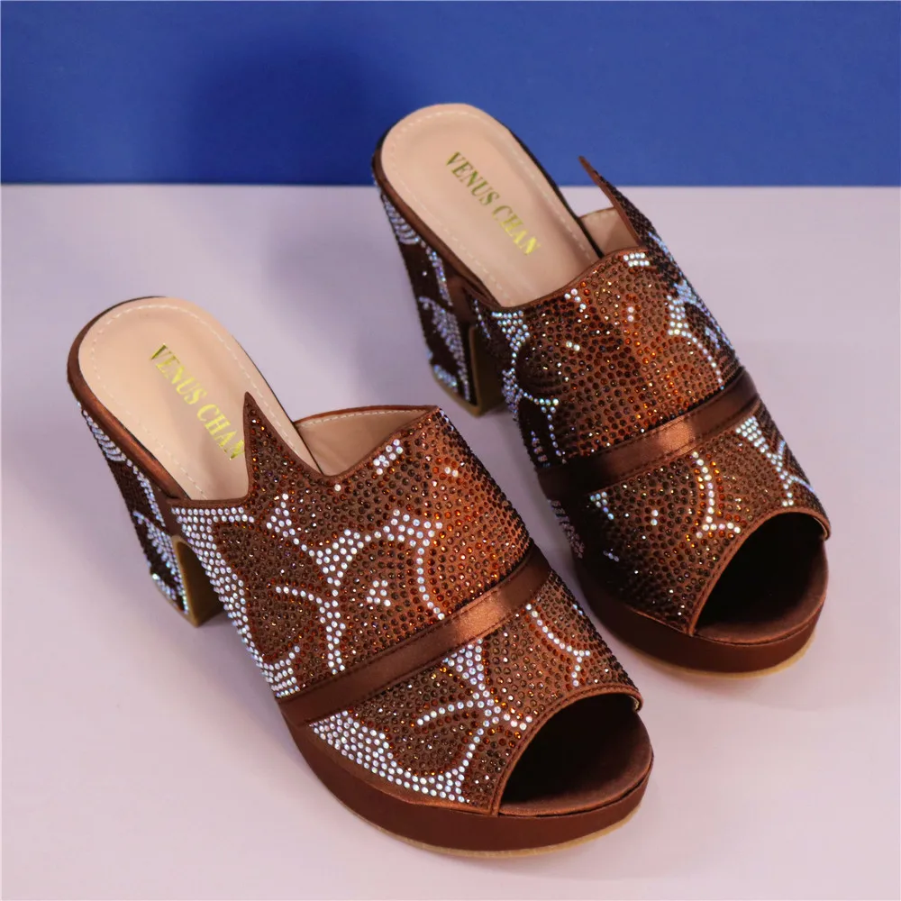 

Latest Design African Dress Women Wedding Shoes for Women Bride Luxury Shoes Women Designers Plus Size Women Shoes 42 Heels