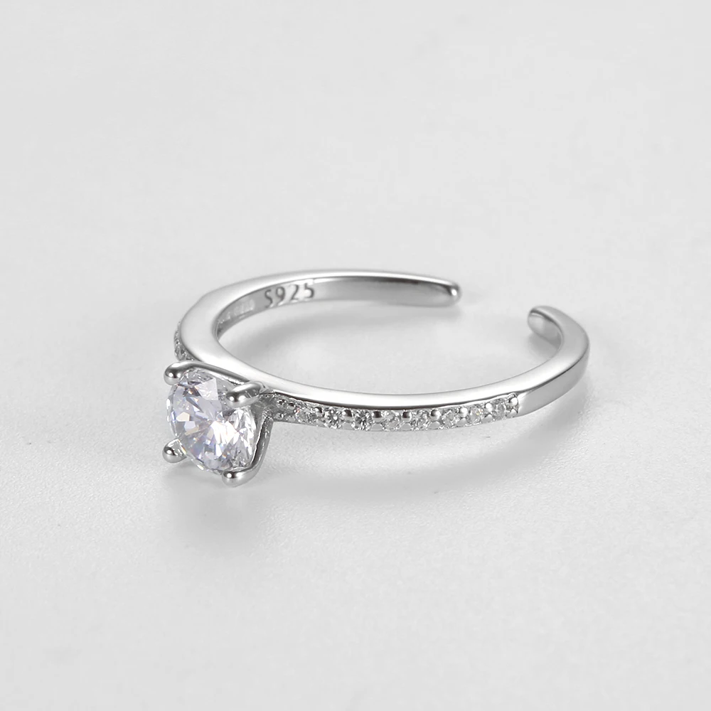 Женское составное кольцо из серебра 925 пробы | AliExpress