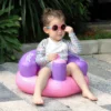 Swimbobo Inflatable Portable Multifunctional Kids Sofa Seat Chairs for baby Bath Shower Learning Bathing Stool Eating Pvc Chair 1