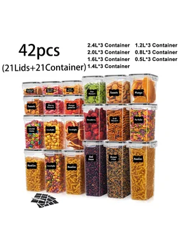 42-Piece Airtight Food Storage Set 1