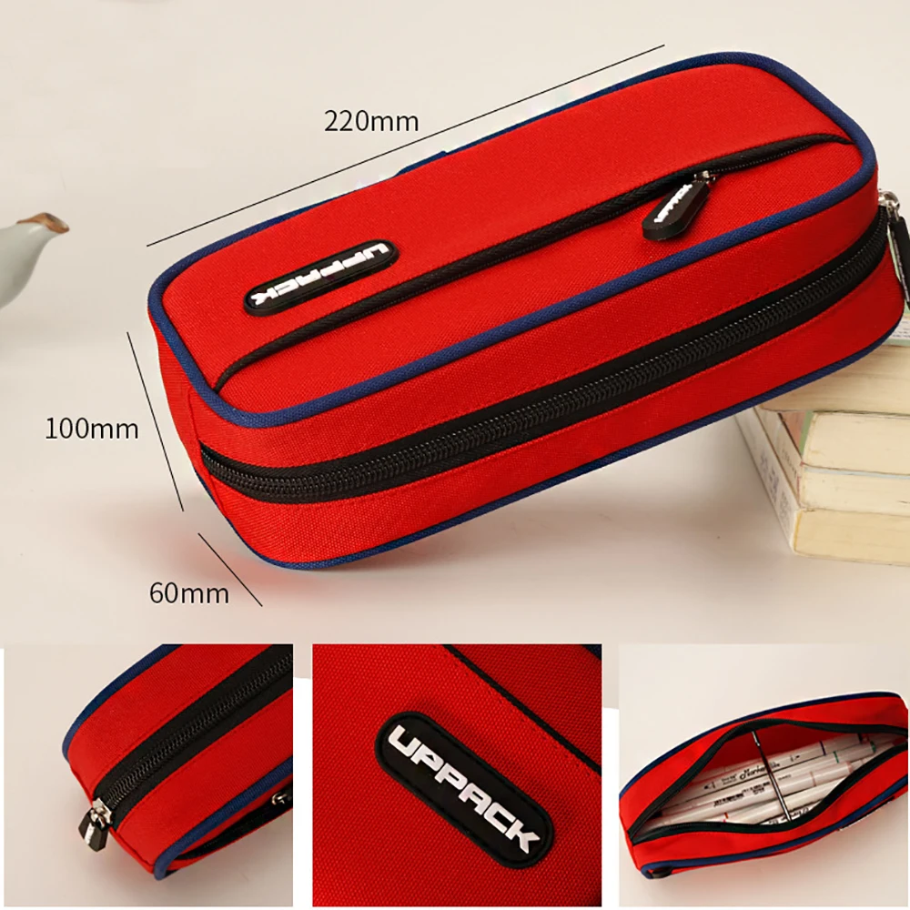 Creative Pencil Case Cute Boy Girl Kawaii Pencil Cases Storage Kids Pen Bag Large Big Stationery Box School Students Supplies - 3