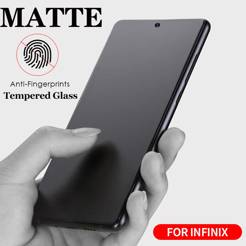 

1-3Pcs Frosted Screen Protectors For Infinix GT 20 10 Pro Tempered Glass For Infinix Hot 40i 30i 40 Pro 30 Play NFC Matte Film