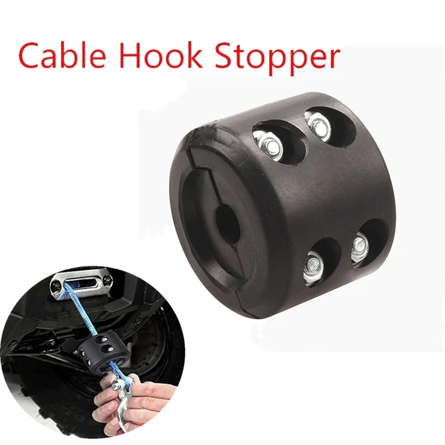 For ATV UTV Winches Universal Winch Cable Hook Stopper Rubber Winch Rope  Line Saver Winches for ATV UTV Winches 1/2 Cable - AliExpress