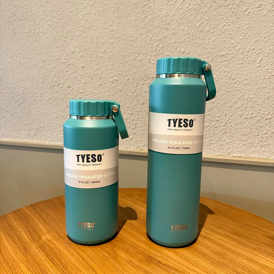 Tyeso Vacuum Insulated Bottle Sports 304 Stainless Steel Hot And Cold Water Bottle 22 Tyeso Vacuum Insulated Bottle Sports 304 Stainless Steel Hot And Cold Water Bottle
