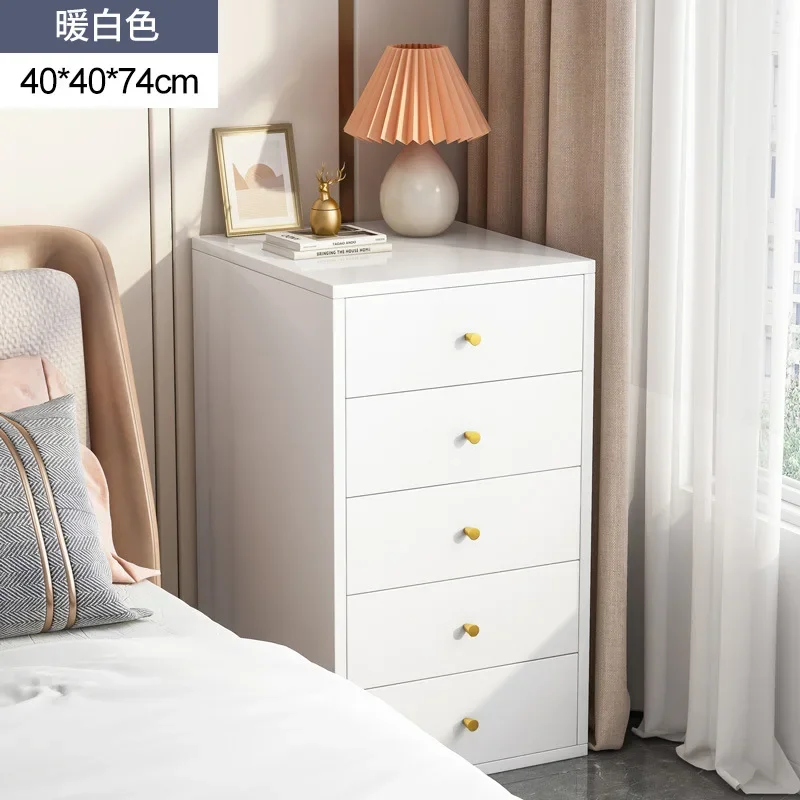 

2023 Year New AOLIVIYA Bedside Table Modern Minimalist Small Bedroom Mini Storage Cabinet Storage Bedside Cabinet Drawer