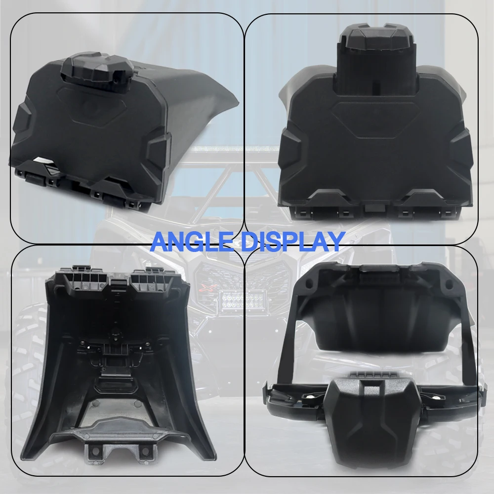 ZHANGXI Electronic Device Holder For Can-Am Maverick X3 (2017-2021) - Extended Length IPad & Phone Mount With Non-Slip Strips