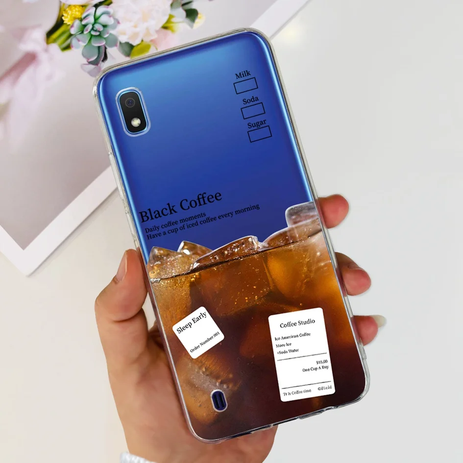 Floral Marble Soft Clear Silicone Bumper Case