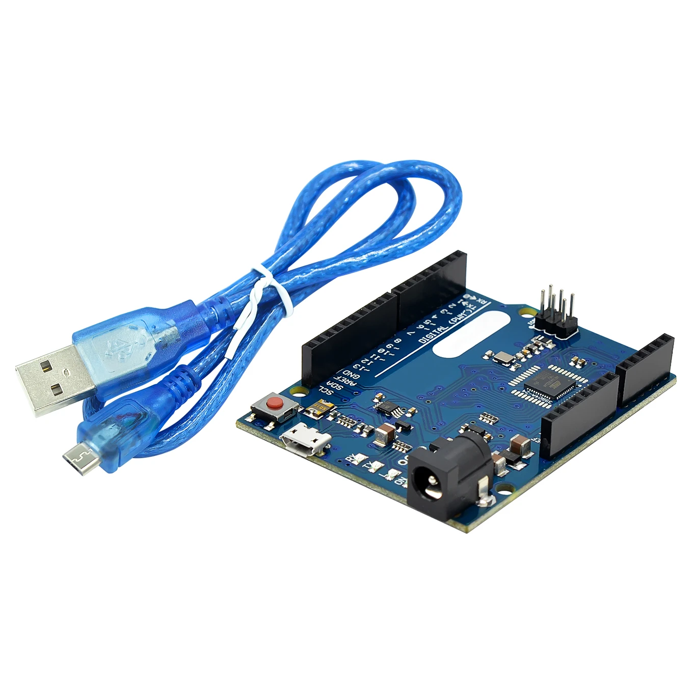 For arduino Leonardo R3 Microcontroller Atmega32u4 Development Board With  USB Cable Compatible DIY Starter Kit