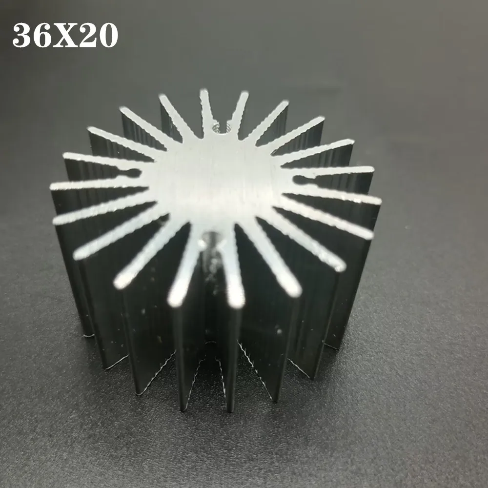 10 X Dissipatore Di Calore Alluminio A Stella Per Piastra Di Base Luce - Foto 9