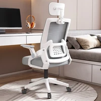 Cheap Swivel revolving guest chaises de bureau sillas para oficina manager mesh office chair - Image 3