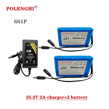 Batteria al Litio 3600mAh 24V 20A 6S1P con BMS Bilanciato, Cella ad Alta Capacità per Modelli RC