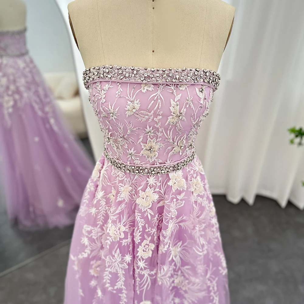 S65030382a70d4752824dba277798f4a6o Luxury Dubai Olive Green Evening Dresses for Women Wedding Party Elegant Arab Strapless Long Formal Prom Gowns Mallzona