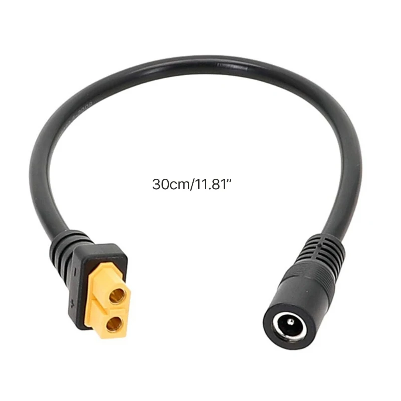 TS100용 XT60/T 플러그 총알 커넥터 DC5525 5.5x2.5mm 전원 케이블 어댑터