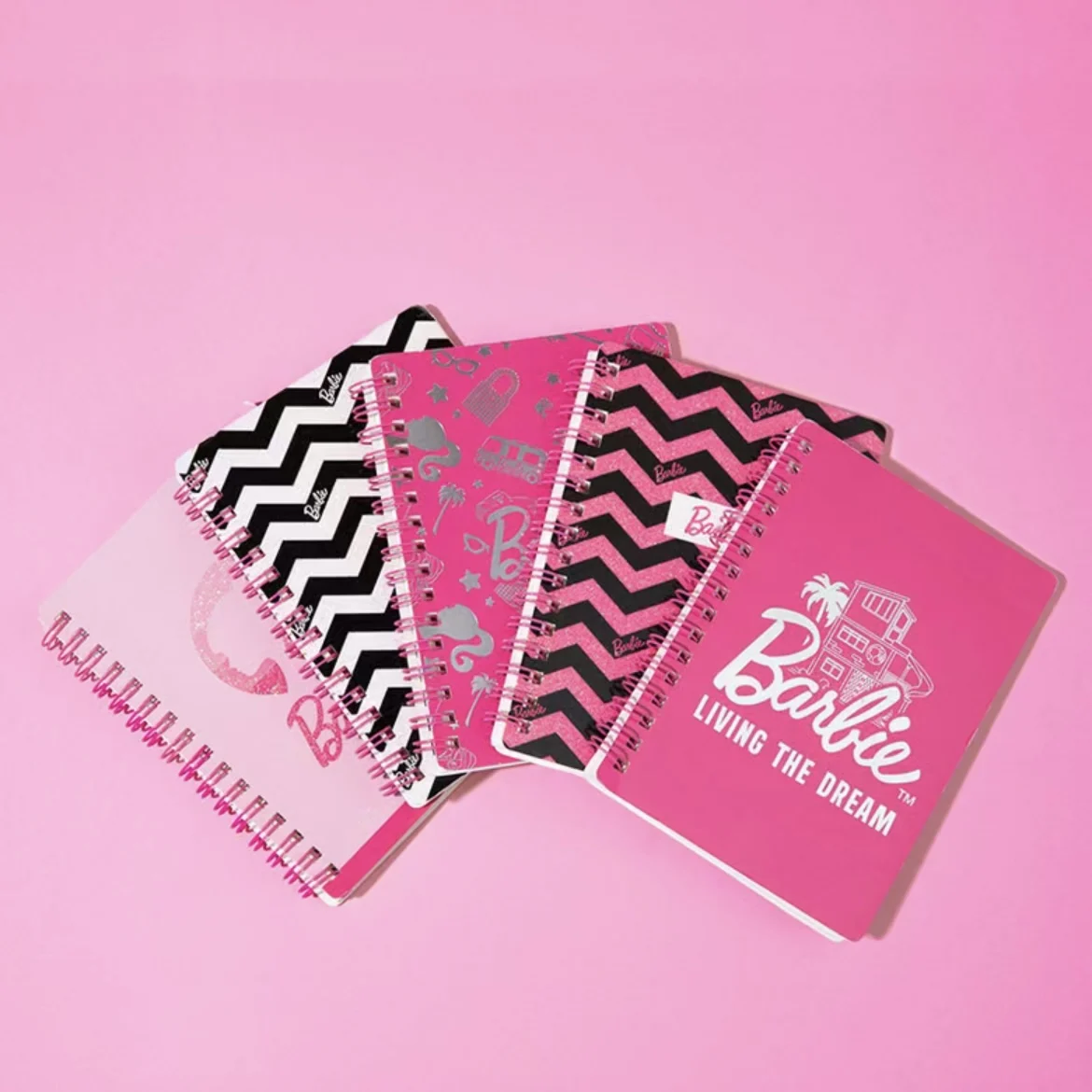 No Lines Pink Pages Spring Notebook from Miniso