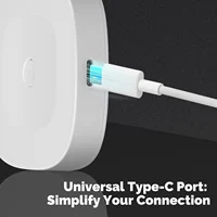 MOES Tuya Bluetooth Gateway Hub Smart SIG Mesh WiFi Smart Life APP Remote Control Work with Alexa Google Home Type-C Port - Image 5