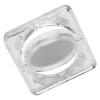 Acrylic Coin Display Case For Collectible Medals 4cm Commemorative Coin Protection Box High-Quality Storage Rotating Box 1