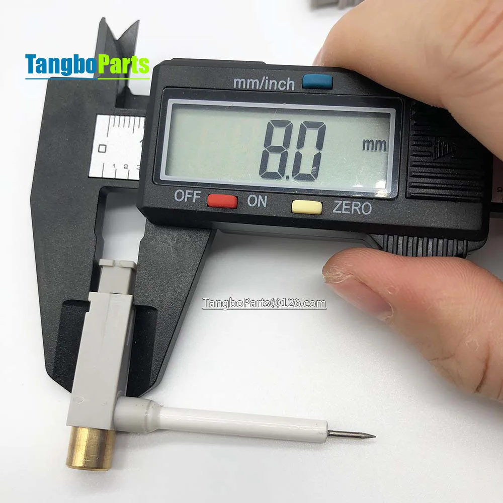 5Pcs 37.3*8*8mm Flame-Retardant Material Copper Cap Electronic Piezo Igniter For Gas Oven Cassette Furnace Gas Burner BBQ