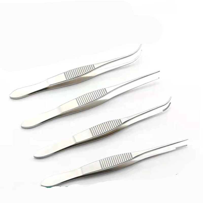

Art Plastic Medical Eye Tweezers Eyelash Tweezers Stainless Steel Eye Tweezers Fine Hook Tweezers Straight Elbow