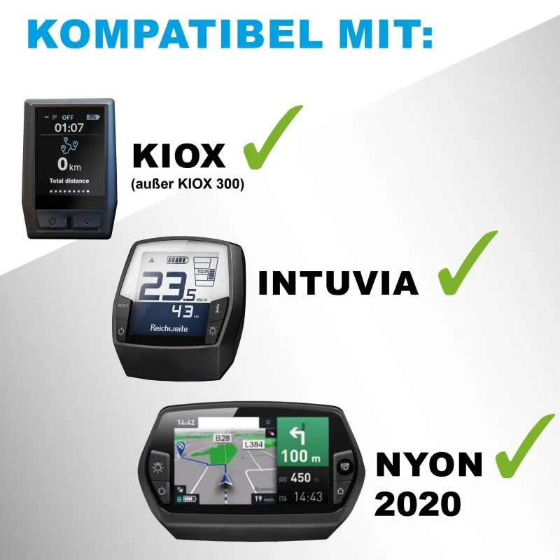 Cavo Di Ricarica Per EBike Bosch Intuvia, Kiox, Nyon – Micro USB A USB C – 40 Cm Con Funzione OTG
