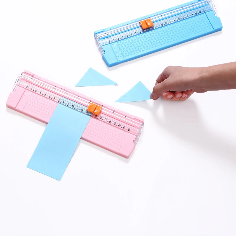 Paper Cutter A4/A5 Precision Photo Trimmers Guillotine With Pull-out Ruler For Photo Labels