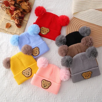 Baby Bear Knit Winter Beanie 1