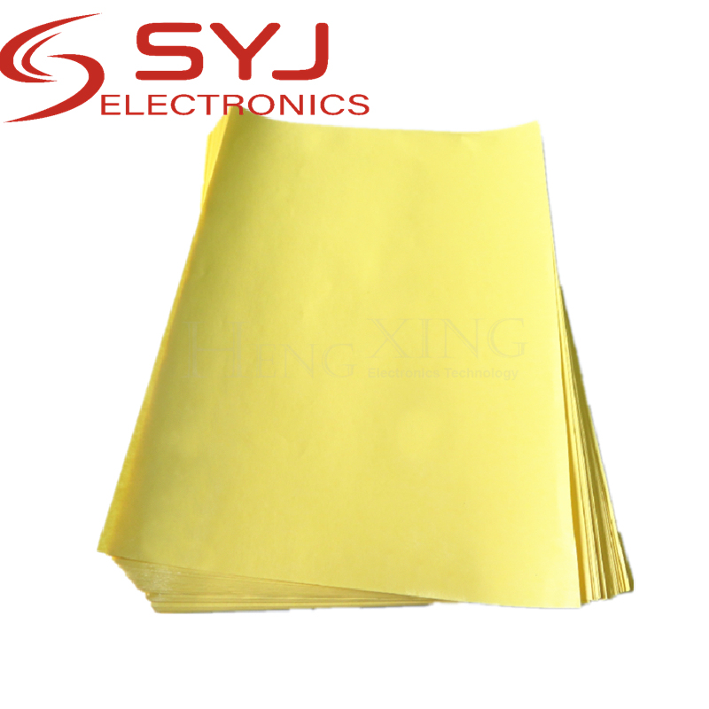 Yellow PCB heat transfer paper PCB board special A4 paper circuit board heat transfer paper (10 sheets)