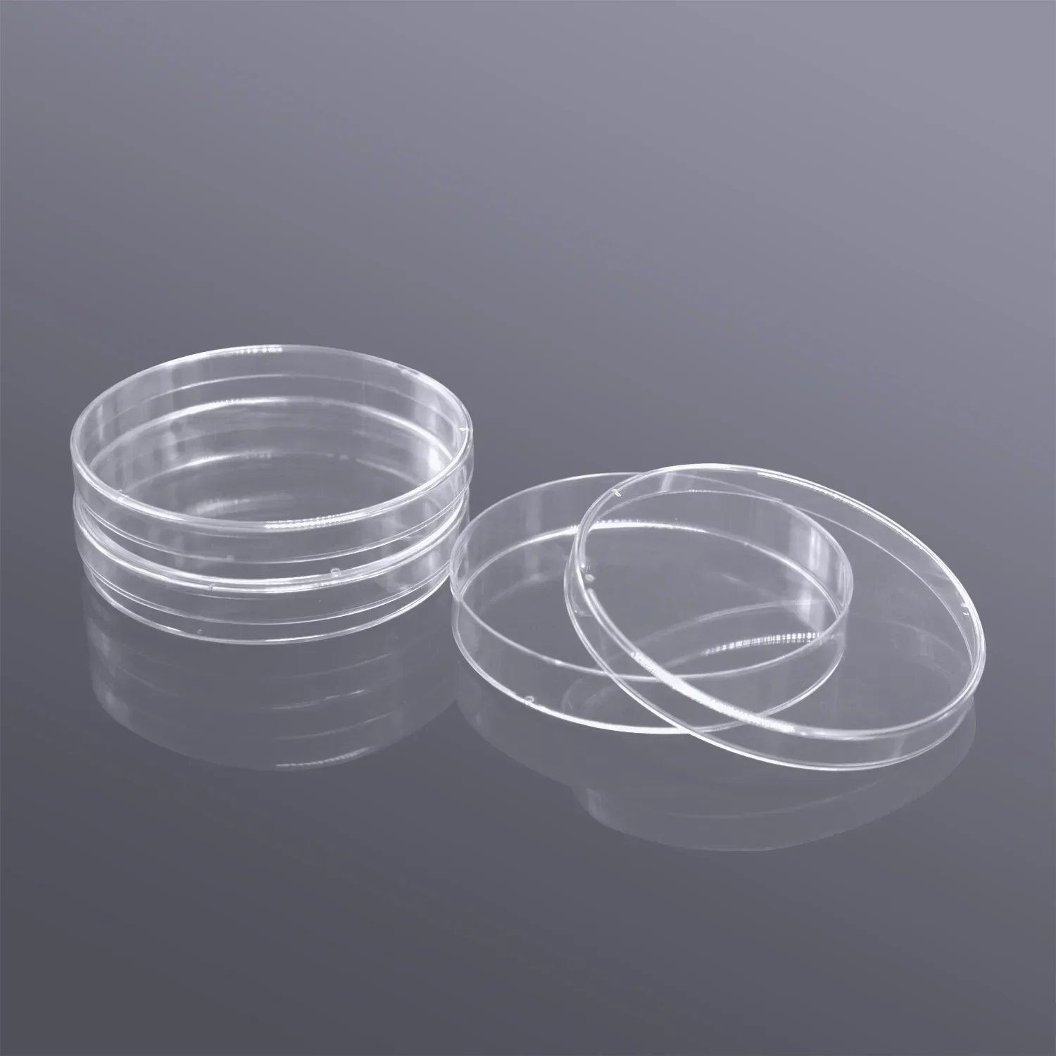 10pcs Biosharp Bacterial Petri Dish BS-90-WD 90mm Plastic Petri Dish 15g Sterile Microbial Experiment Culture Vessel Dishes