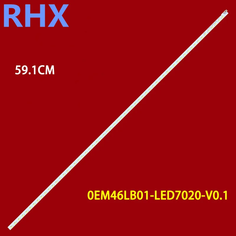 

FOR TCL L46F2560E 67-967140-1A0 O0EM46LB01-LED7020-V0.1 59.1CM 6V 60LED 100%NEW LED backlight strip