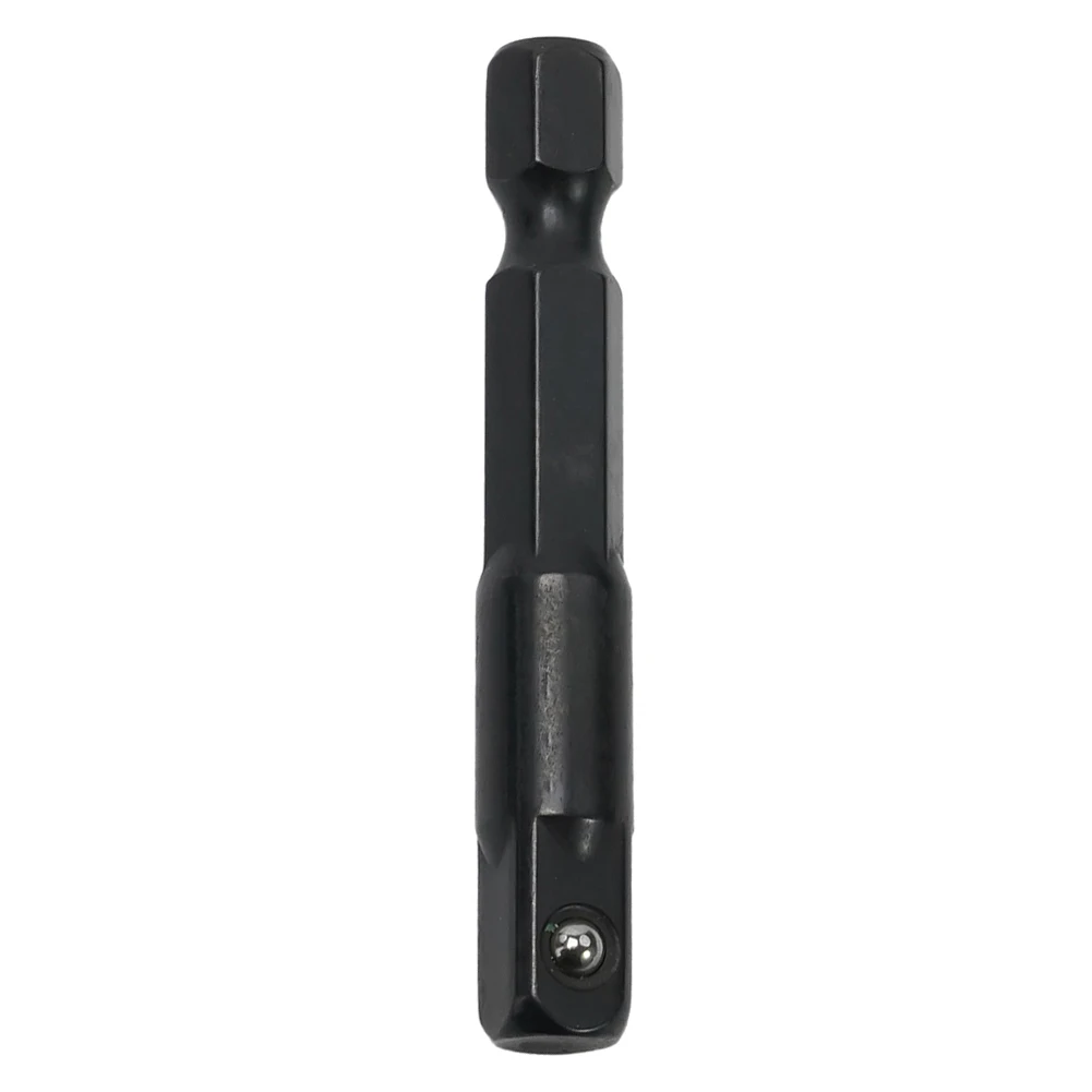 1/4 stücke Aufprall buchsen adapter 1/4 Zoll Schaft bohrer Verlängerung stange für Aufprall fahrer Sechs kant schaft zur Vierkant buchsen verlängerung – Detail 9