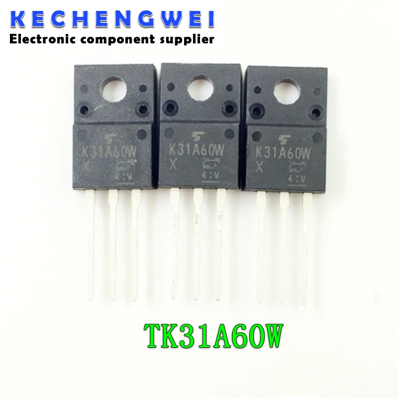 

5PCS/LOT TK31A60W marking K31A60W TO-220F