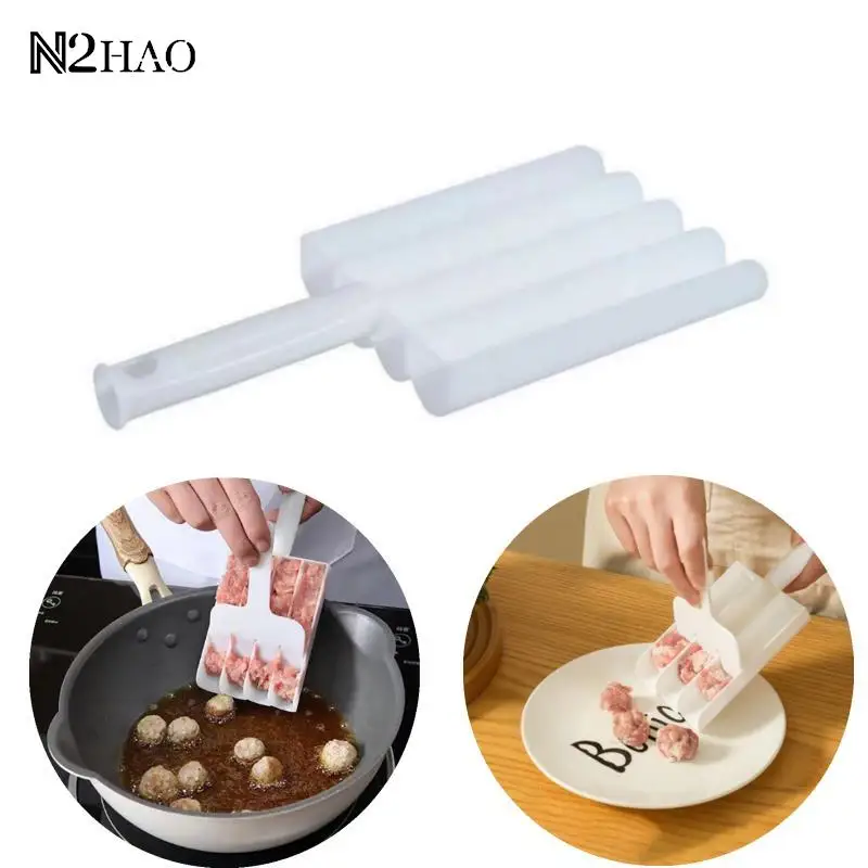 1 Set Meatball Maker Fried Fish Beaf Meat Making Balls Mold Spoon Meat Tools Kitchen Gadgets Cooking Accessories