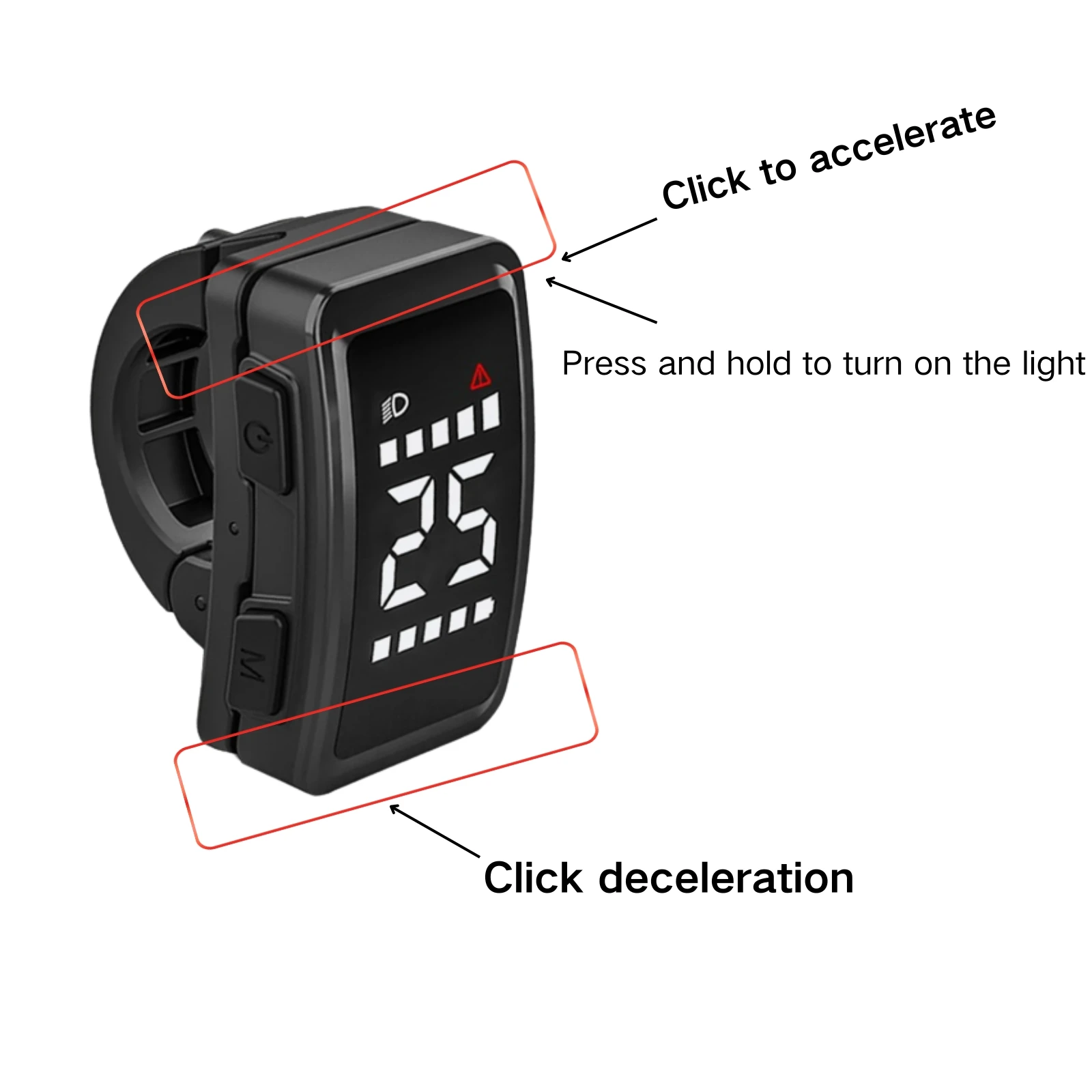 BAFANG Compact Ebike Display - DZ40