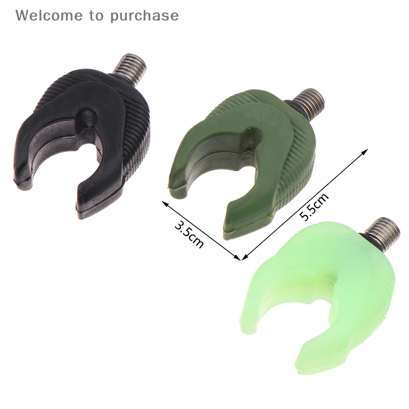 Rest Head Silicone Butt Rod Holder Gripper For Fishing Alarm And Buzz Bar Fishing Rod Holder Carp 1Pc