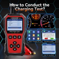 2025 KONNWEI Car Battery Diagnostic Tool 6V-12V-24V Battery Information Viewing Fault Code Clearing Car Battery Charging Scanner - Image 3