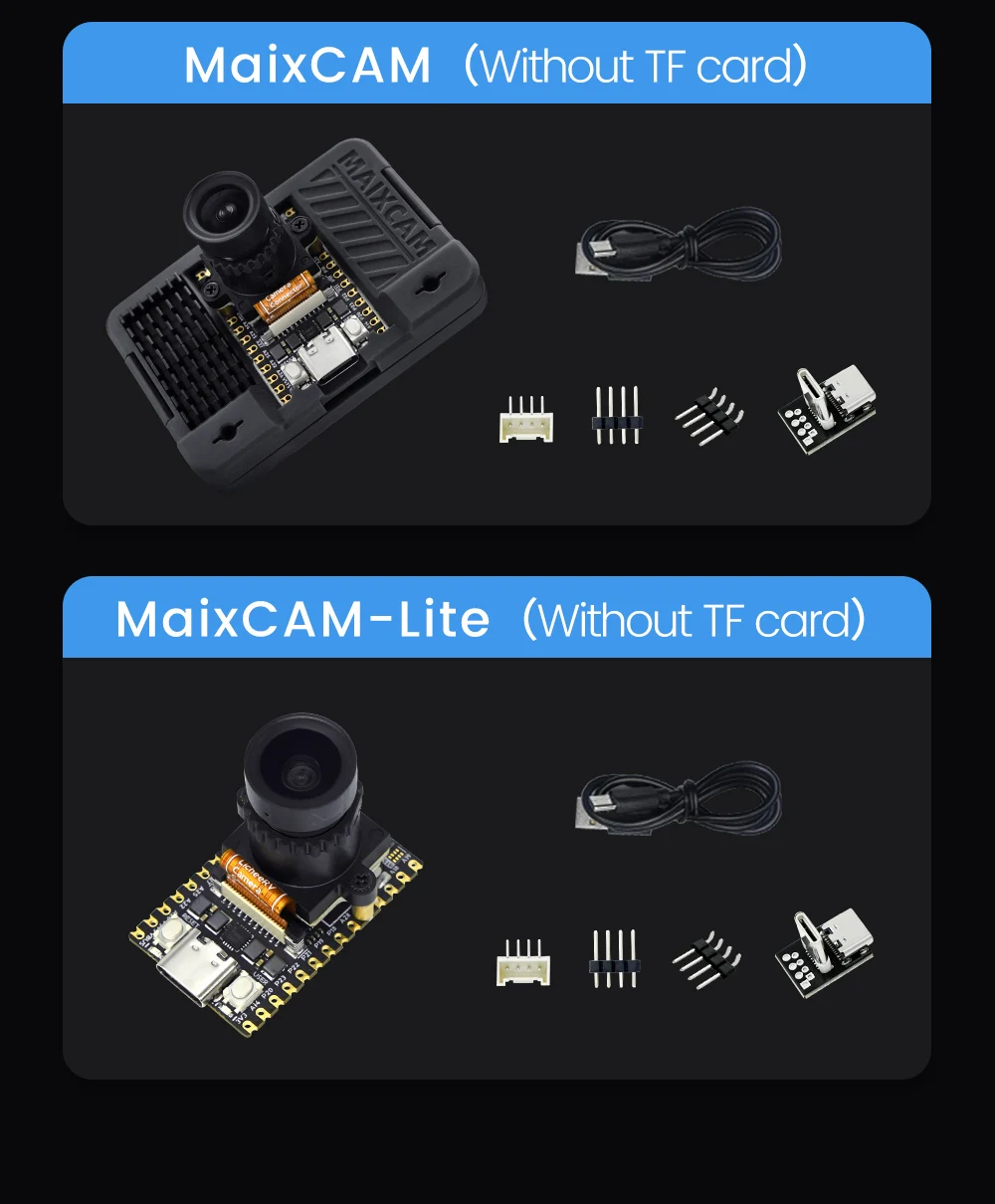 Sipeed MaixCAM Development Board NPU RISCV AI Visual Audio Serial Port Onboard W