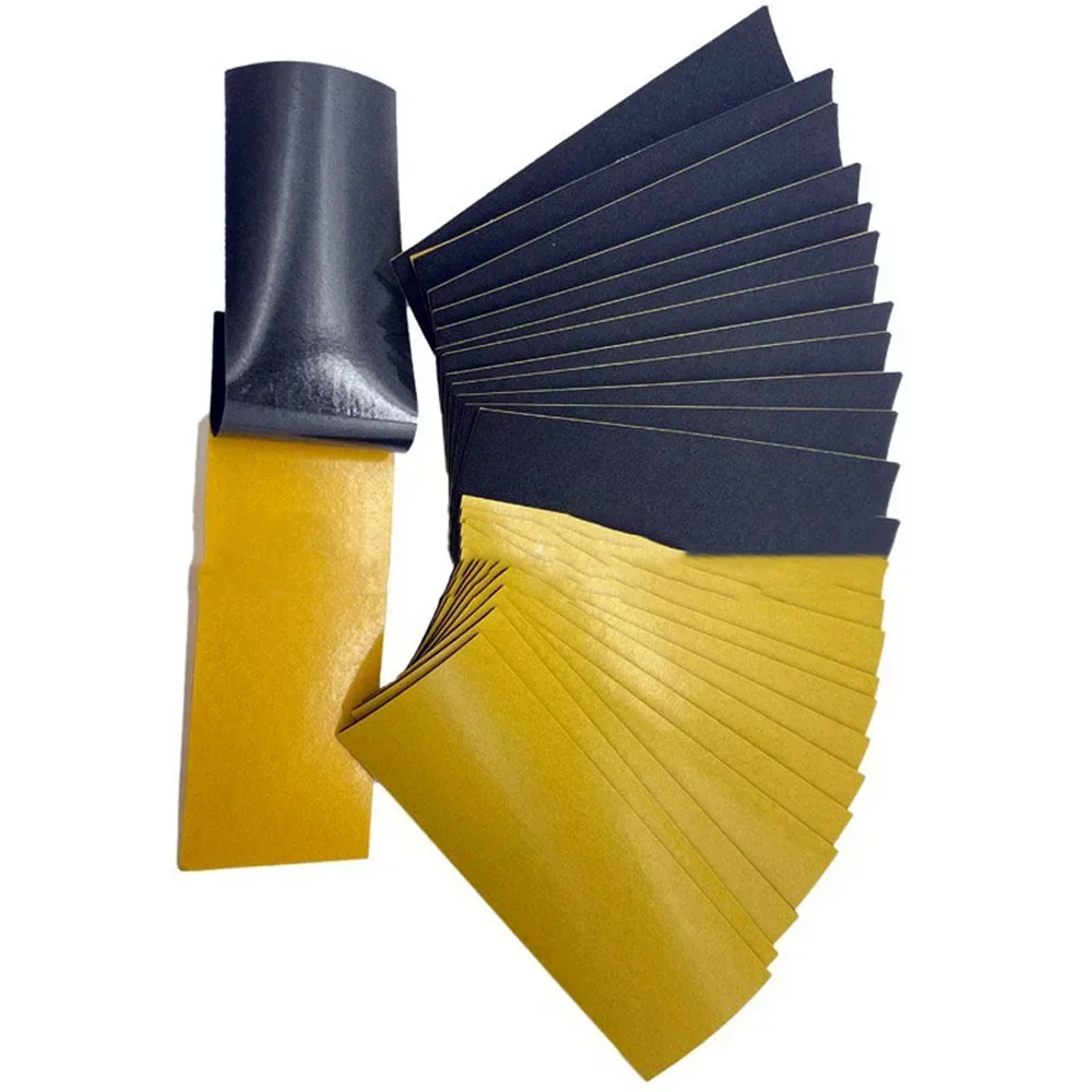 Nastro Antiscivolo In Schiuma Nera | 20 Pezzi 38x110mm Per Tastiere E Deck - Foto 3