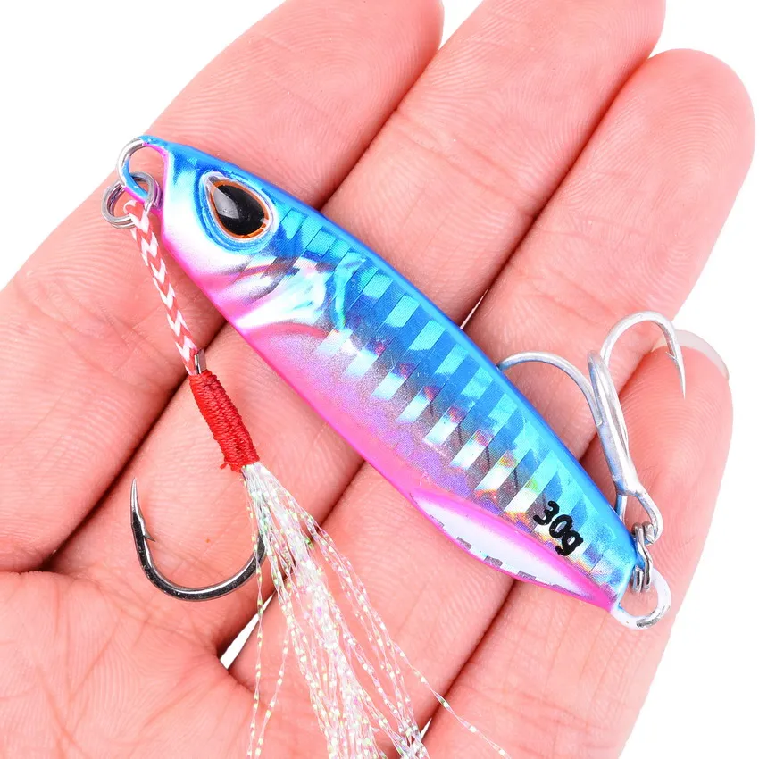 5pc/lot Metal Jigs Fishing Lures 10g 15g Shore Casting Swimbait Spoon  Artificial Bait Wobbler Sea Jig Lure Bait Pesca Tackle Set