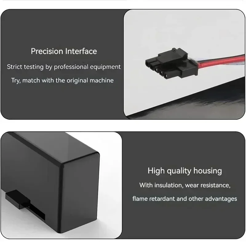 STYTJ02YM Li-ion Battery 18650 4S1P 14.4V 12800mAh Sweeper Battery for Xiaomi Mijia Mi Robot Vacuum-Mop P Sweeping Mopping Robot 6