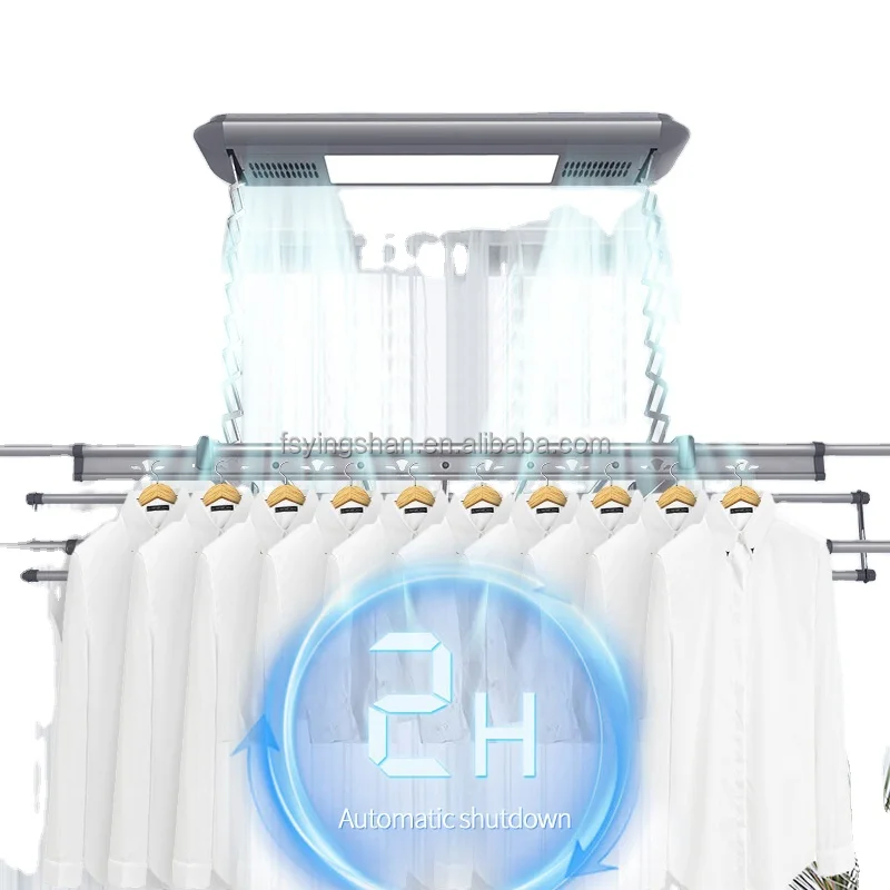 

Balcony Ceiling Electric Clothe Dryer Stand clothes drying rack Smart Cloth Hanger for laundry