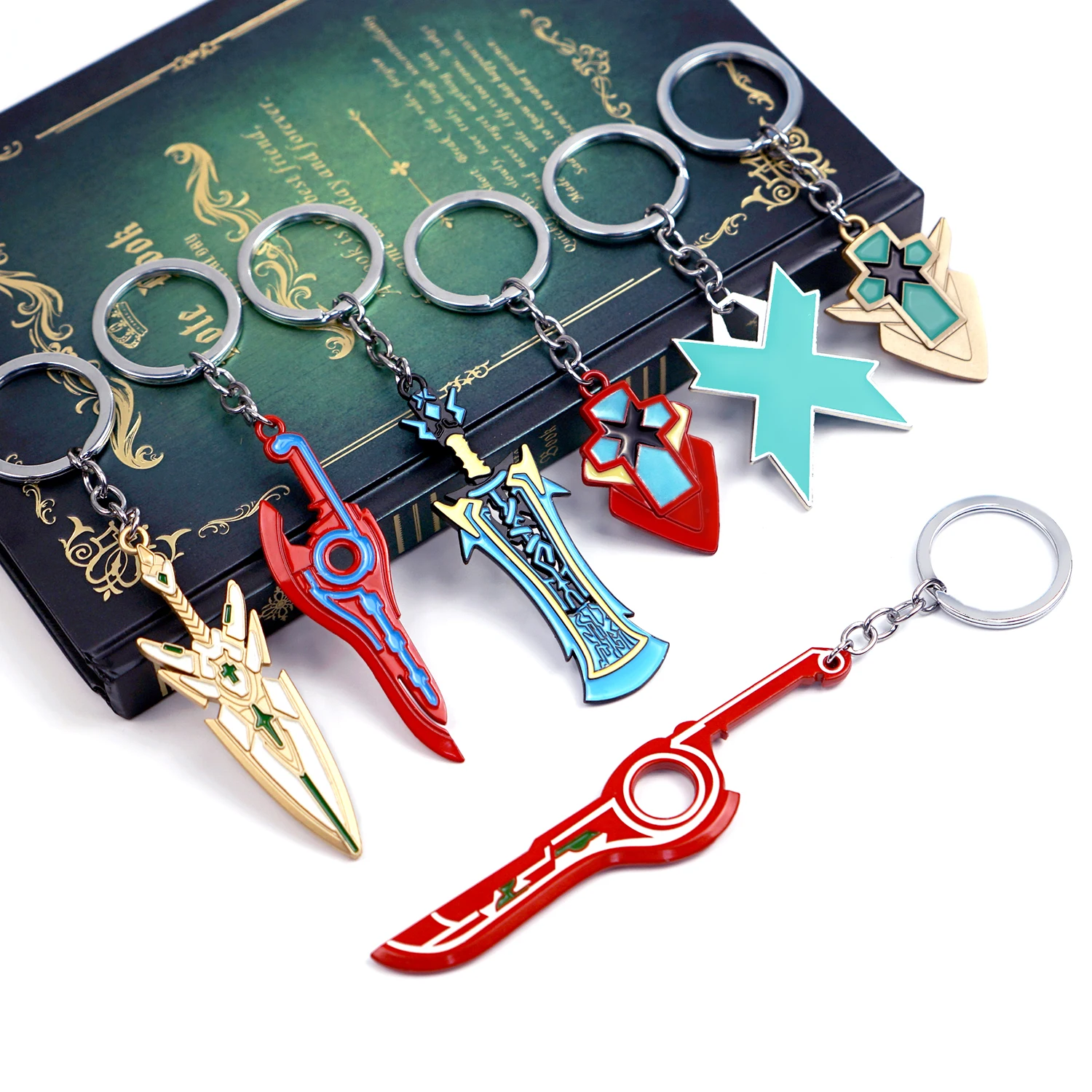 Xenoblade Chronicles Keychain Xenoblade Chronicle Xenoblade Chronicles 2 Game Key Chains