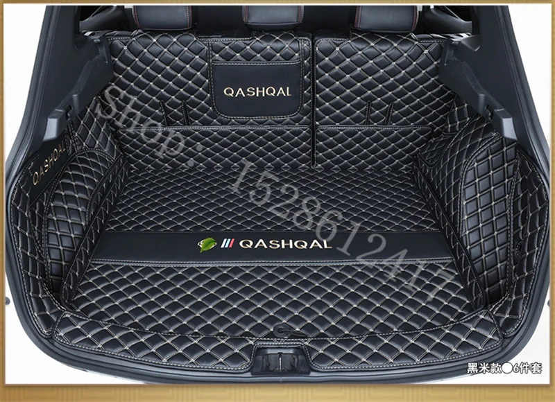 

Leather Car Trunk Mats For Nissan Qashqai j11 2019 2020 2021 2022 Anti-Dirty Protector Tray Cargo Liner Accessories Styling